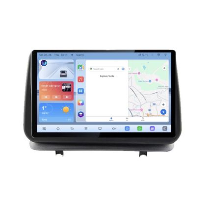 Navigatie dedicataRenault Clio 3 2005-2013 N-Clio3 Edonav ecran 13" 1K 4+64 Android Waze USB Navigatie 4G 360 Toslink Youtube