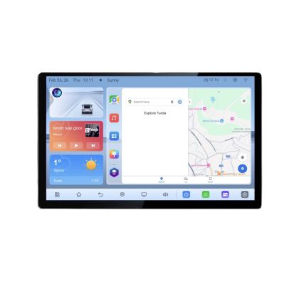 Navigatie Hyundai I40 Edotec 4+64 1K 13 inch qled android 4G DSP gps internet  Kit-i40