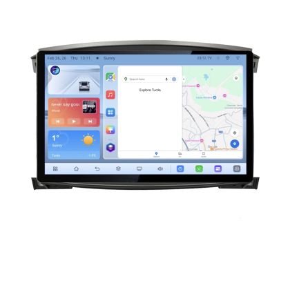 Navigatie dedicata Edonav Toyota Land Cruiser L100 2002-2006, Ecran 1K QLED 13",Octacore,4Gb RAM,64Gb Hdd,4G,360,DSP,Carplay,Bluetooth
