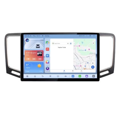 Navigatie dedicata VW Sharan 2011-2020 N-SHARAN Edonav ecran 13" 1K 4+64 Android Waze USB Navigatie 4G 360 Toslink Youtube Rad
