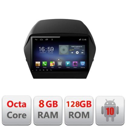 Navigatie Hyundai IX35 F-361 Octa Core cu Android Radio Bluetooth Internet GPS WIFI DSP 8+128GB 4G