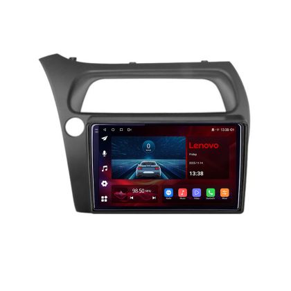 Navigatie Honda Civic Hatchback 2006-2012 Lenovo Kit-hatchback 8 Core 2.0 Ghz 4+64 Qled Incell 1K Android 360 Carplay DSP AHD 1080P E-Sim 4G Wifi 5Ghz Bluetooth Qualcomm