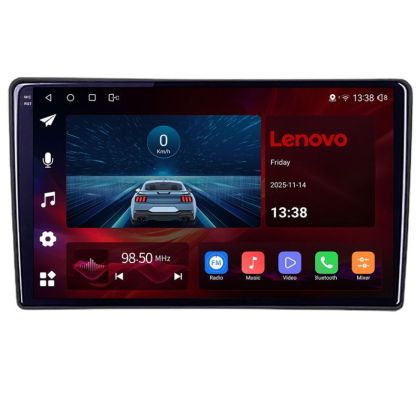 Navigatie universala, Lenovo Ultra Original, Qualcomm 8-Core, 4G, Camera 360, CarPlay Wireless, 4+64GB, 9"