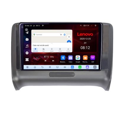 Navigatie Audi TT 2004-2011 Lenovo Kit-078 8 Core 2.2 Ghz 8+128 Qled Incell 1K Android 360 Carplay DSP AHD 1080P ADAS 4G Wifi 5Ghz Bluetooth PRO