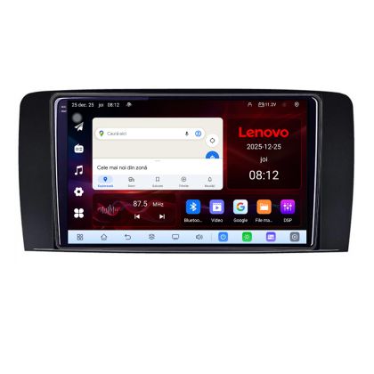 Navigatie Mercedes Clasa R Lenovo Kit-215 8 Core 2.2 Ghz 8+128 Qled Incell 1K Android 360 Carplay DSP AHD 1080P ADAS 4G Wifi 5Ghz Bluetooth PRO