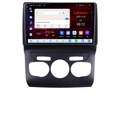 Navigatie Citroen C4 2011-2016 Lenovo Kit-241 8 Core 2.2 Ghz 8+128 Qled Incell 1K Android 360 Carplay DSP AHD 1080P ADAS 4G Wifi 5Ghz Bluetooth PRO