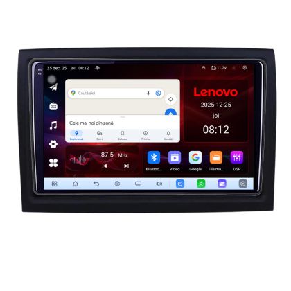 Navigatie Fiat ducato 2006- Lenovo Kit-DUCATO 8 Core 2.2 Ghz 8+128 Qled Incell 1K Android 360 Carplay DSP AHD 1080P ADAS 4G Wifi 5Ghz Bluetooth PRO