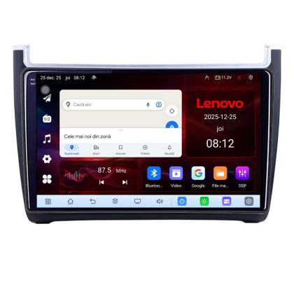 Navigatie VW Polo 2014- Lenovo Kit-655 8 Core 2.2 Ghz 8+128 Qled Incell 1K Android 360 Carplay DSP AHD 1080P ADAS 4G Wifi 5Ghz Bluetooth PRO