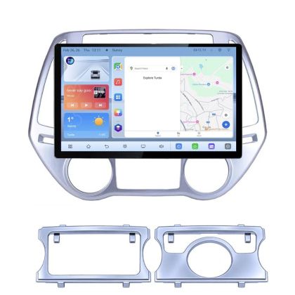 Navigatie dedicata Edonav Hyundai I20 2011-2014 manual si automat, Ecran 1K QLED 13",Octacore,4Gb RAM,64Gb Hdd,4G,360,DSP,Carplay,Bluetooth