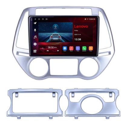 Navigatie Hyundai I20 2011-2014 manual si automat 8 Core 2.0 Ghz 4+64 Qled Incell 1K Android 360 Carplay DSP AHD 1080P E-Sim 4G Wifi 5Ghz Bluetooth Qualcomm