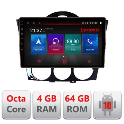 Navigatie Mazda RX8 2008-2011 Android radio gps internet Octa Core 4+64 LTE kit-rx8-11+EDT-E509-PRO RESIGILAT