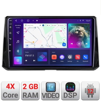 Navigatie Toyota Corolla 2019- A-388-levin  2+32 GB Android Waze USB Navigatie Internet Youtube Radio