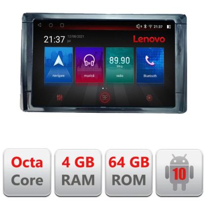 Toyota Navigáció 2DIN E-TY2DIN Octa Core Android Rádióval, Bluetooth Internettel, GPS-szel, WIFI DSP-vel, 4+64GB 4G-vel
