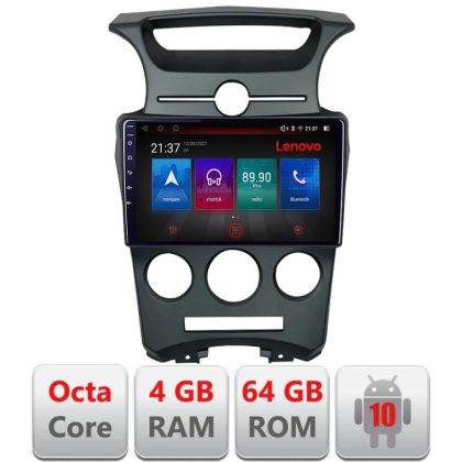 Navigatie Kia Carens 2006-2012 clima automata Android radio gps internet Octa Core 4+64 LTE KIT-carens-2006+EDT-E509-PRO RESIGILAT