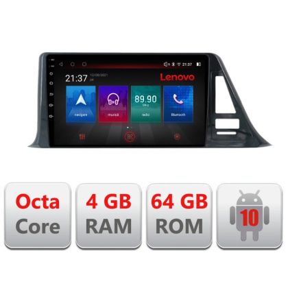 Toyota CH-R LOW E-CH-R-A Octa Core navigáció Android rádióval, Bluetooth internettel, GPS-szel, WIFI DSP-vel, 4+64GB 4G-vel