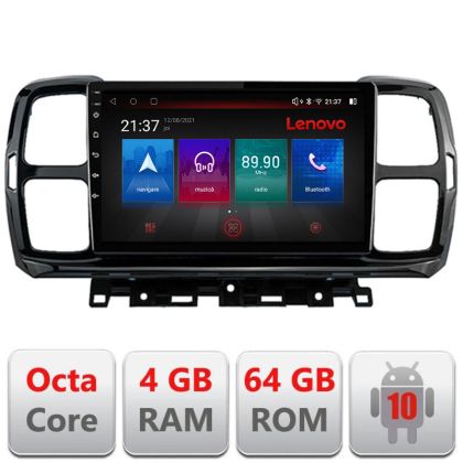 Navigáció Citroen C5 Aircross Android rádió gps internet Octa Core 4+64 LTE Kit-aircross+EDT-E509-PRO
