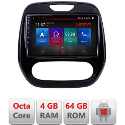 Navigáció Renault Captur 2013-2020 Android rádió gps internet Octa Core 4+64 LTE KIT-captur-v2+EDT-E509-PRO