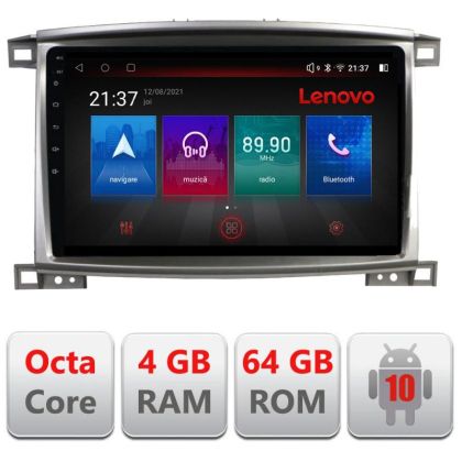Toyota Land Cruiser L100 2002-2008 E-L100 Octa Core navigáció Android rádióval, Bluetooth internettel, GPS-szel, WIFI-vel, DSP-vel, 4+64GB-tal.
