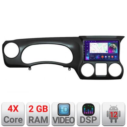 Navigatie Jeep Wrangler 2014-2016 Android radio gps internet 2+32 Kit-wr-15+EDT-E210V2