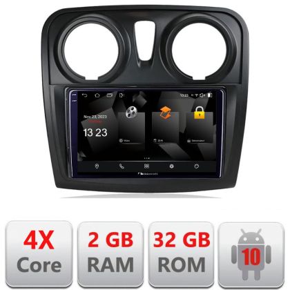 Navigatie Dacia Sandero Logan 2012-2020 5230-sandero Android Ecran 720P Quad Core 2+32 carplay android auto