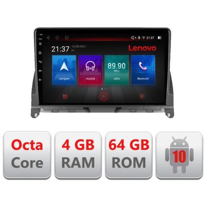 Mercedes W204 2008-2012 E-W204 Octa Core navigáció Android rádióval, Bluetooth internettel, GPS-szel, WIFI, DSP, 4+64GB, 4G