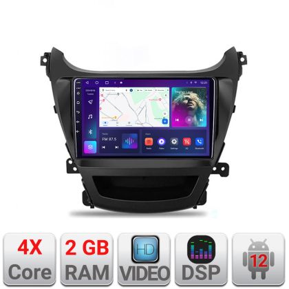 Navigatie HHyundai Elantra 2013-2015 A-359  2+32 GB Android Waze USB Navigatie Internet Youtube Radio