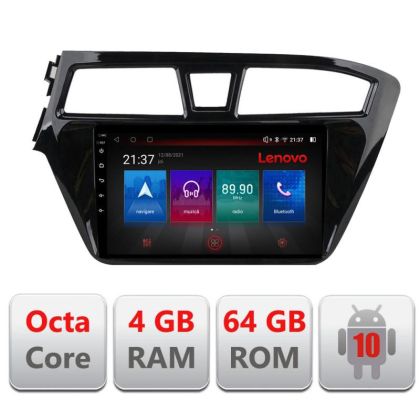 Hyundai i20 2015-2018 E-517 Octa Core navigáció Android rádióval, Bluetooth internettel, GPS-szel, WIFI, DSP, 4+64GB, 4G