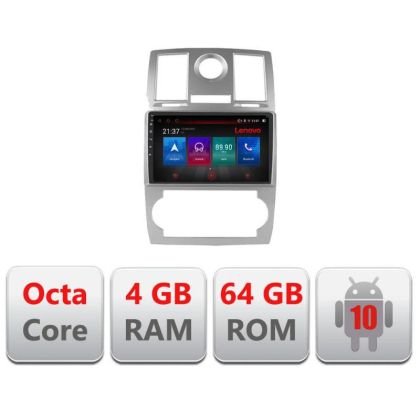 Chrysler 300C 2004-2008 E-CH06 Octa Core navigáció Android rádióval, Bluetooth internettel, GPS-szel, WIFI, DSP, 4+64GB, 4G