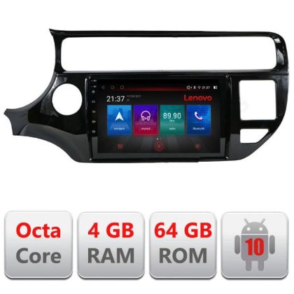 Navigatie Kia Rio 2014-2017 E-504 Octa Core cu Android Radio Bluetooth Internet GPS WIFI DSP 4+64GB 4G RESIGILAT