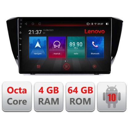Navigatie Skoda Superb 3 2015-2017 E-932 Octa Core cu Android Radio Bluetooth Internet GPS WIFI DSP 4+64GB 4G RESIGILAT
