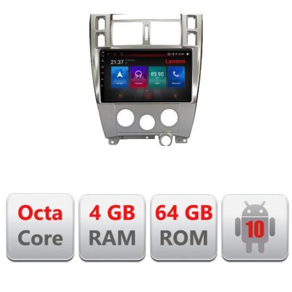 Hyundai Tucson E-1001 navigáció Octa Core Android rádióval, Bluetooth internettel, GPS-szel, WIFI DSP-vel, 4+64GB 4G-vel