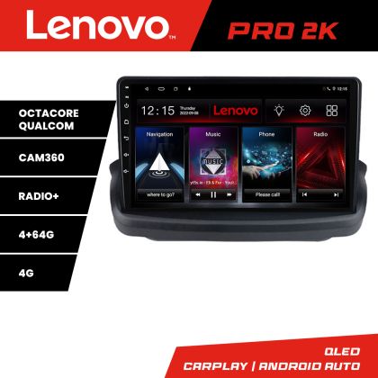 Navigatie Hyundai Genesis 8 core QLED 2K 4+64 360  Android Waze USB Navigatie Internet Youtube Radio Lenovo