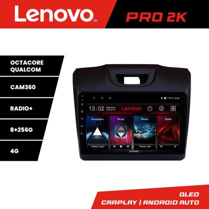 Navigatie Isuzu D-Max  Lenovo Kit-2234 8 core QLED 2K 8+256 360 Android Waze USB Navigatie Internet Youtube Radio v1
