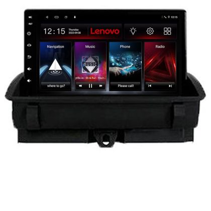 Navigáció Audi Q3 2011-2018 Android rádió gps internet 4+64GB 4 magos Lenovo