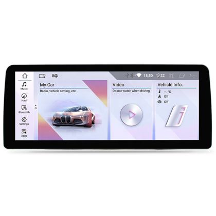 Edotec dedikált navigáció BMW Z4 E89 autókhoz CIC Android egységgel, 12,3"-os képernyővel, 8+128 4G BT-vel