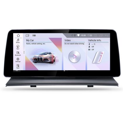 Dedikált navigáció Edotec BMW X3 E83 Android képernyő 10.25" 4+64 4G BT