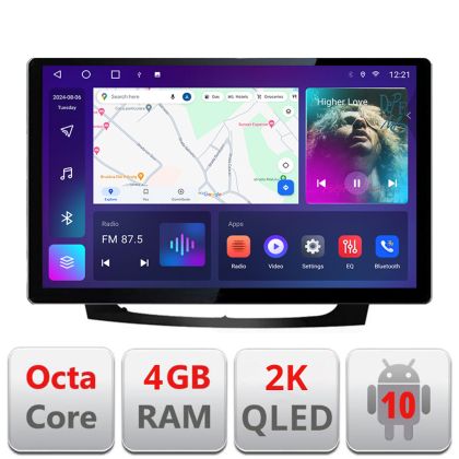 Navigatie dedicata Mercedes W211 W219 N-090 Edonav ecran 13" 2K 4+32 Android Waze USB Navigatie 4G 360 Toslink Youtube Radio K