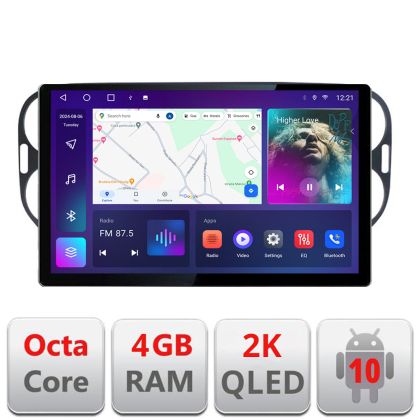 Navigatie dedicata VW Tiguan si Golf Plus 2012-2016 Edonav ecran 13" 2K 8 si 128 Android Waze USB Navigatie 4G 360 Toslink Youtube Radio KIT-4