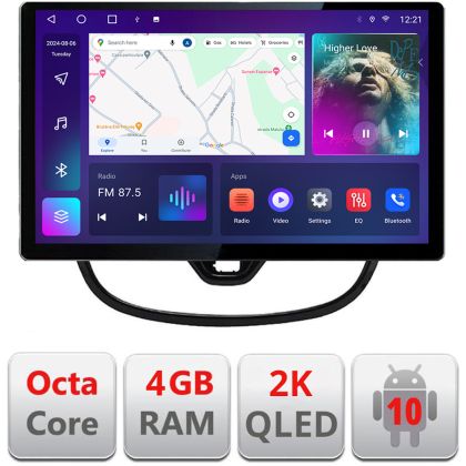 Navigatie dedicata Opel Karl 2017- N-karl Edonav ecran 13" 2K 4+32 Android Waze USB Navigatie 4G 360 Toslink Youtube Radio kit