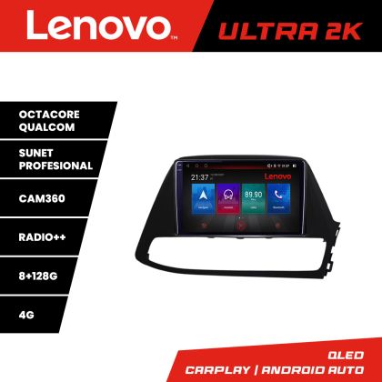 Navigatie Hyundai I30 2018-2021 Octa Core Android Radio Bluetooth GPS WIFI/4G DSP 2K 8+128GB 360 Toslink