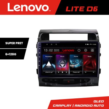 Navigatie Toyota Landcruiser J150 2010-2018 Lenovo 8 core 6+128 GB Android Waze USB Navigatie Internet Youtube Radio