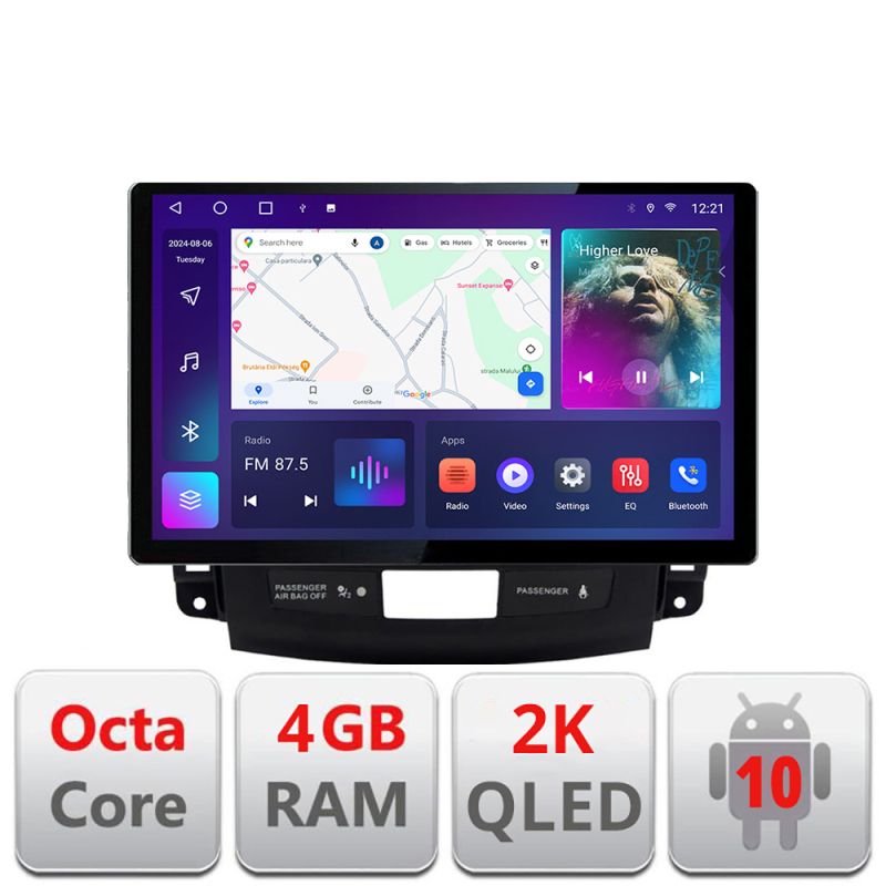 Navigatie dedicata Mitsubishi Outlander 2010 N-056 Edonav ecran 13