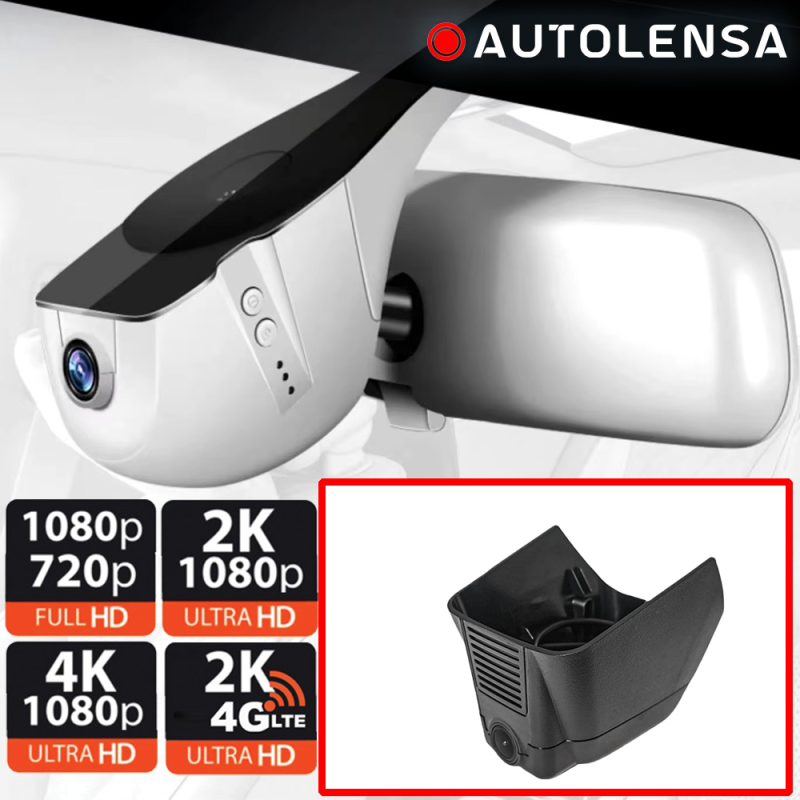 Cameră DVR Land Rover Defender 2018 Velar, cameră față 1080p Autolensa, Model 24/7 Negru ELH07