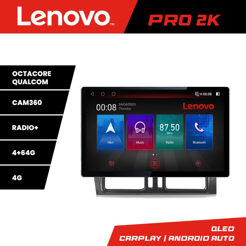 Navigatie dedicata Volvo XC60 K-272 Lenovo PRO 4+64 13 inch 2K android 4G DSP gps internet 8Core