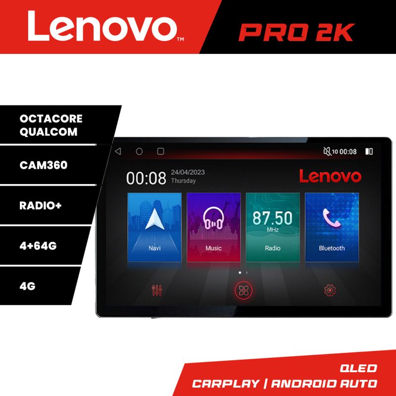 Navigatie Honda CR-Z 2006-2013 Lenovo PRO 4+64 13 inch 2K android 4G DSP gps internet Kit-crz