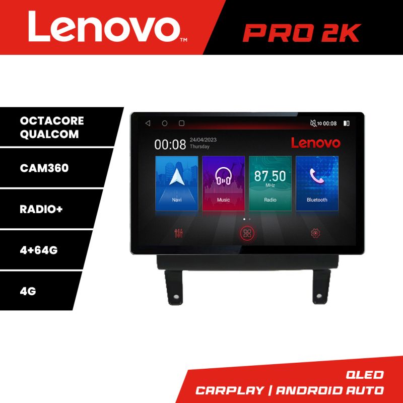 Navigatie Opel Meriva 2010-2017 Lenovo PRO 4+64 13 inch 2K android 4G DSP gps internet KIT-meriva