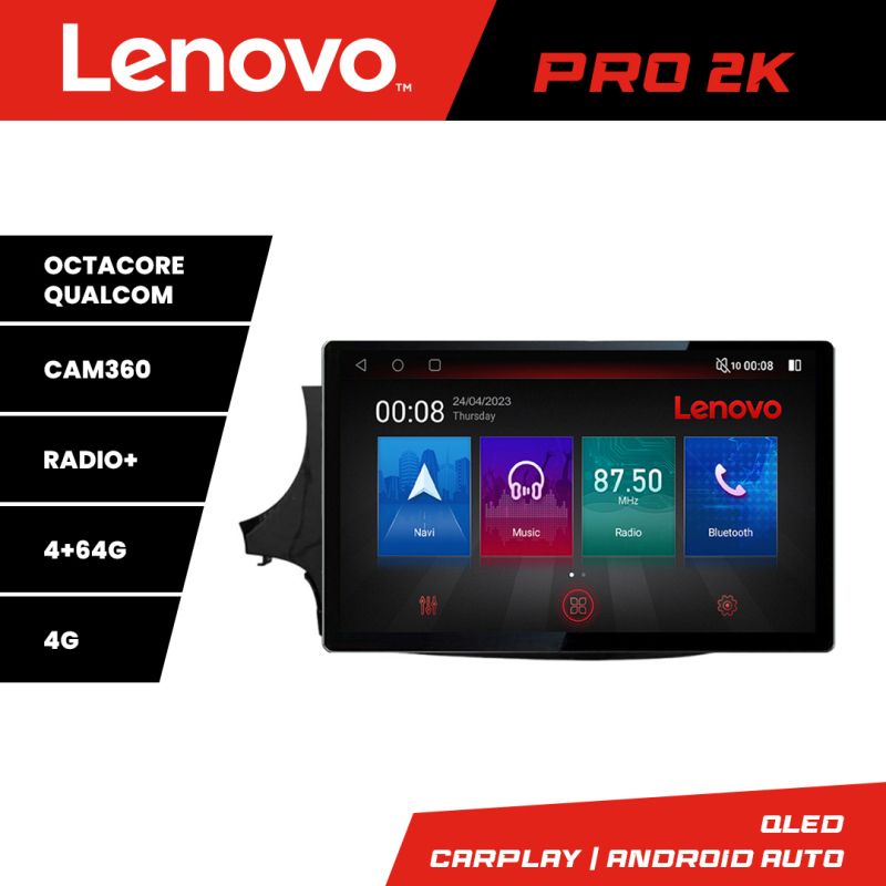 Navigatie Opel Mokka 2016- K-MOKKA2 Lenovo PRO 4+64 13 inch 2K android 4G DSP gps internet Co
