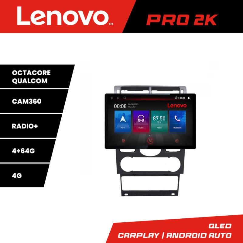 Navigatie Ford Mondeo 2004-2007 Lenovo PRO 4+64 13 inch 2K android 4G DSP gps internet 8Core
