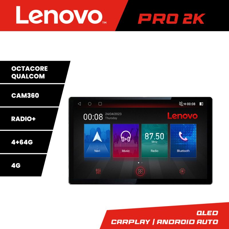 Navigatie Ssang Young Tivoli 2020- K-TIVOLI Lenovo PRO 4+64 13 inch 2K android 4G DSP gps internet