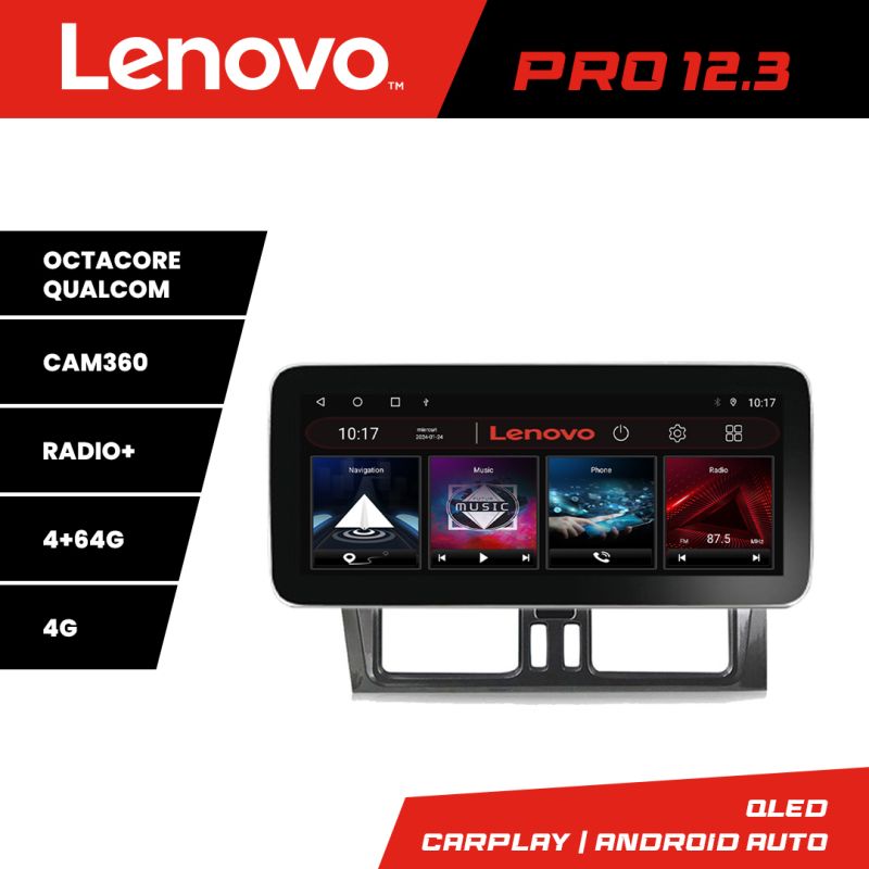 Navigatie dedicata Volvo XC60 K-272 Lenovo PRO 4+64 12.3 inch qled android 4G DSP gps internet 8Core